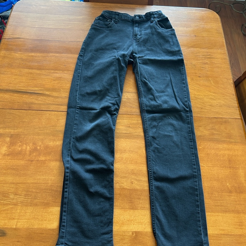 Levi's 502 Jeans Black Boys Size 18